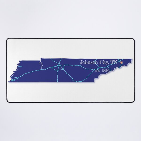Item preview, Johnson City, TN [Blue] designed and sold by PhilbonianDezin.