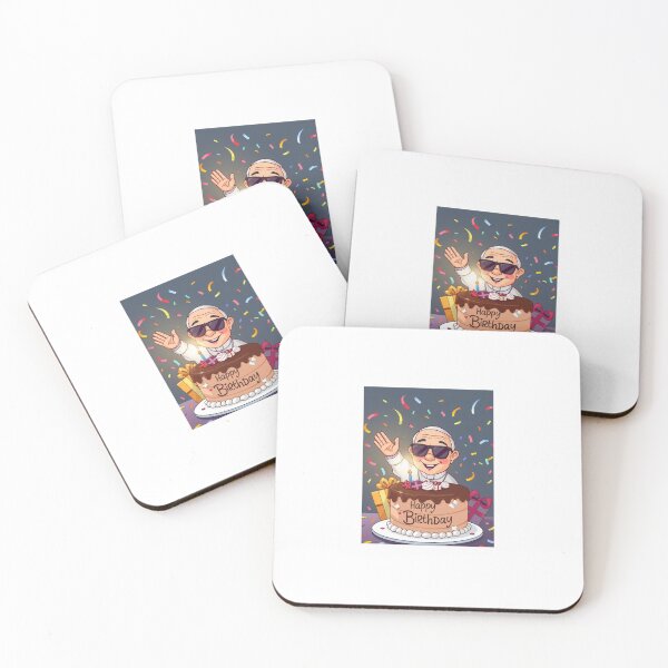 Item preview, Pope Francis birthday funny prank meme gift weird designed and sold by CheeseBlueprint.