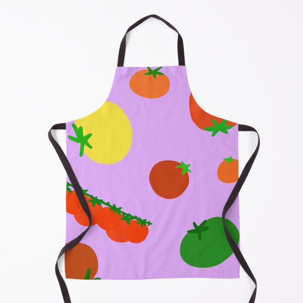 Item preview, Colorful Garden Tomatoes On Light Purple Lilac designed and sold by MBeesShop.