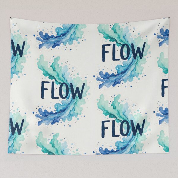 Item preview, FLOW 2 – Fluid Motion designed and sold by nhk999.
