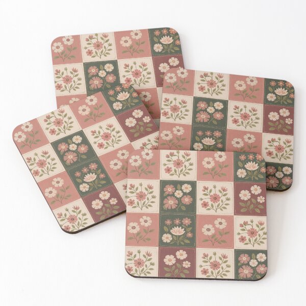 Item preview, Seamless Rustic Floral Patchwork designed and sold by ORA_ORA.