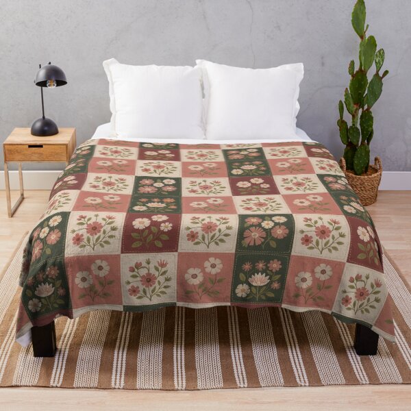 Item preview, Seamless Rustic Floral Patchwork designed and sold by ORA_ORA.
