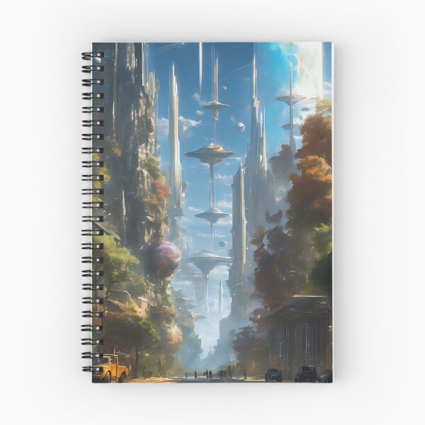Item preview, Tomorrow's city beneath the autumn sky. designed and sold by MissYouONLY.