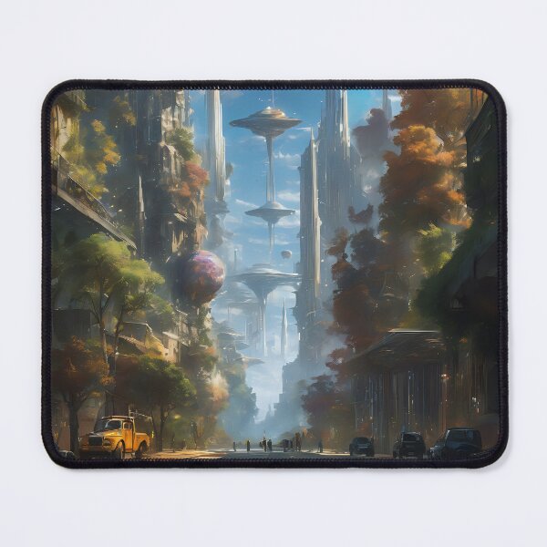 Item preview, Tomorrow's city beneath the autumn sky. designed and sold by MissYouONLY.