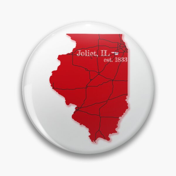 Item preview, Joliet, IL [Red] designed and sold by PhilbonianDezin.