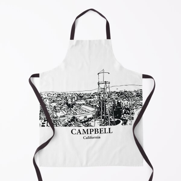 Item preview, Campbell - California designed and sold by Lakeric Cityscapes.