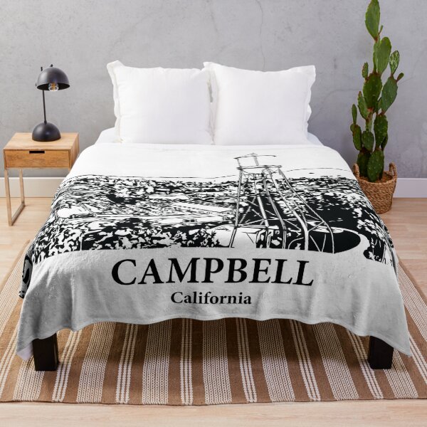 Artikelvorschau, Campbell - Kalifornien entworfen und verkauft von Lakeric Cityscapes.