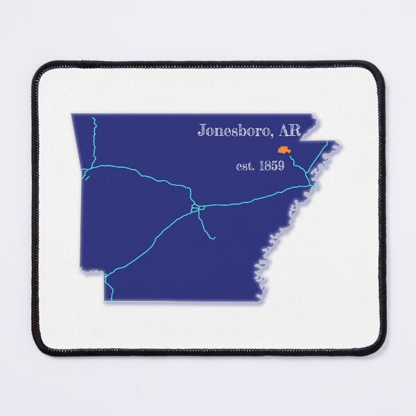 Item preview, Jonesboro, AR [Blue] designed and sold by PhilbonianDezin.