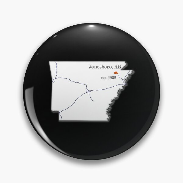 Item preview, Jonesboro, AR [White] designed and sold by PhilbonianDezin.