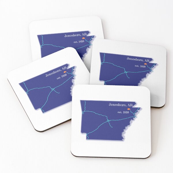 Item preview, Jonesboro, AR [Blue] designed and sold by PhilbonianDezin.