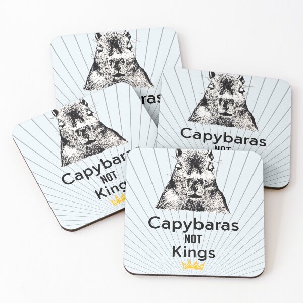 Item preview, Capybaras not Kings and Kindness designed and sold by Adams’ Animals.