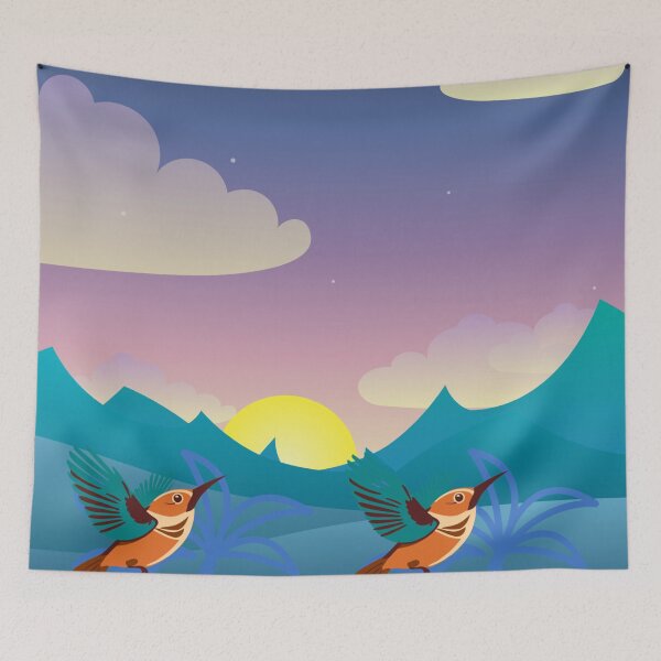 Item preview, Great wave tree designed and sold by mhdesign9.