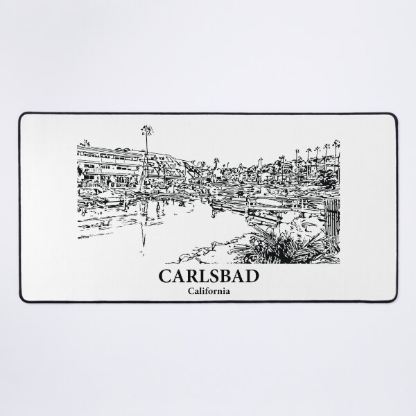 Item preview, Carlsbad - California designed and sold by Lakeric Cityscapes.