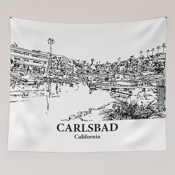 Item preview, Carlsbad - California designed and sold by Lakeric Cityscapes.