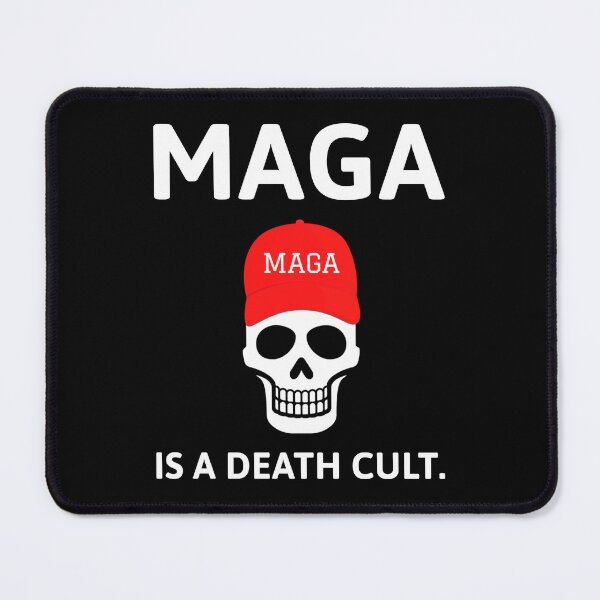 Item preview, MAGA is a death cult. designed and sold by Rachel the Artist .