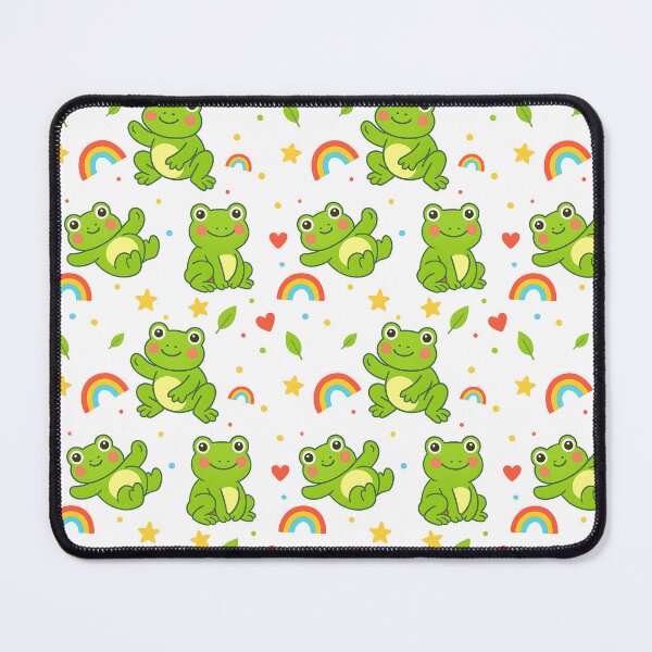Item preview, Cute Frog Pattern designed and sold by FreeGlim.