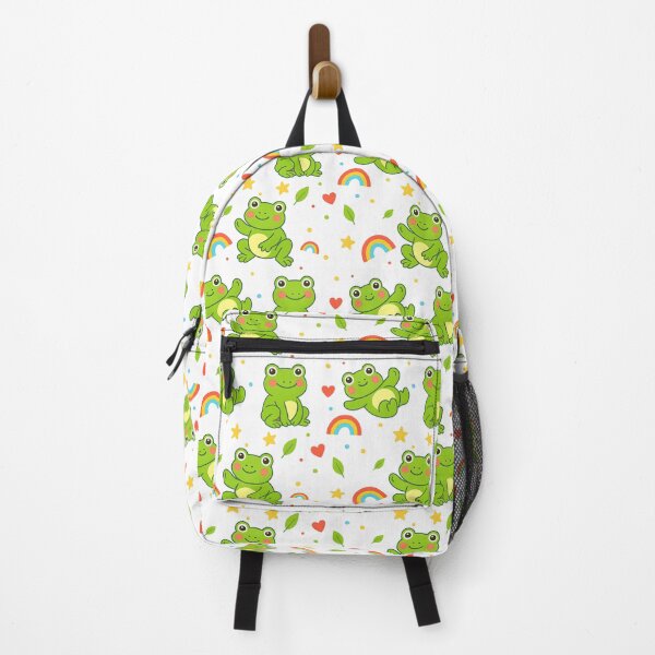 Item preview, Cute Frog Pattern designed and sold by FreeGlim.
