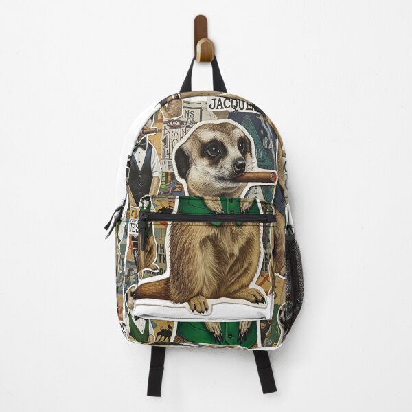 Item preview, Jacques the Meerkat designed and sold by Custom-Heraldry.