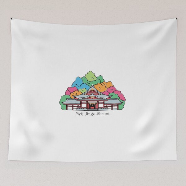 Item preview, Meiji Jingu Shrine designed and sold by likbatonboot.