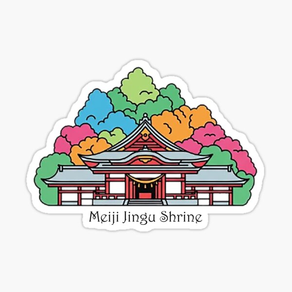 Item preview, Meiji Jingu Shrine designed and sold by likbatonboot.
