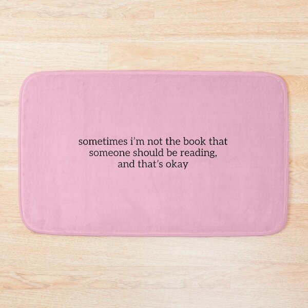 Item preview, Amaya Love Island "sometimes i'm not the book that someone should be reading, and that's okay" Quote  designed and sold by bubblytank.