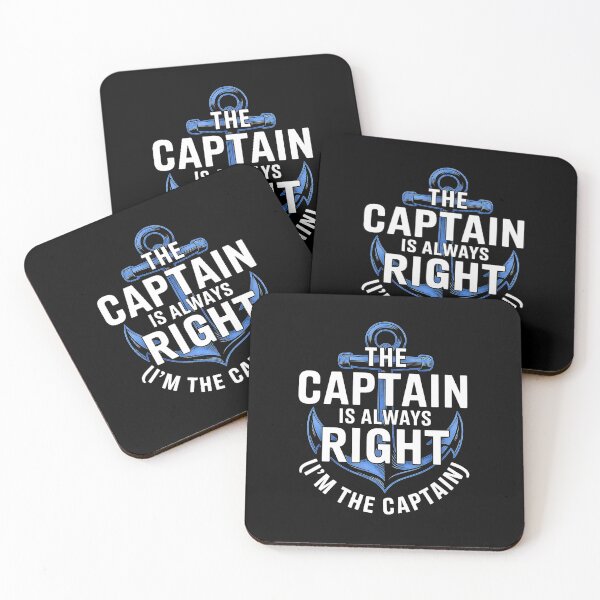 Item preview, The Captain Is Always Right designed and sold by URGlden.