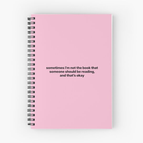 Item preview, Amaya Love Island "sometimes i'm not the book that someone should be reading, and that's okay" Quote  designed and sold by bubblytank.