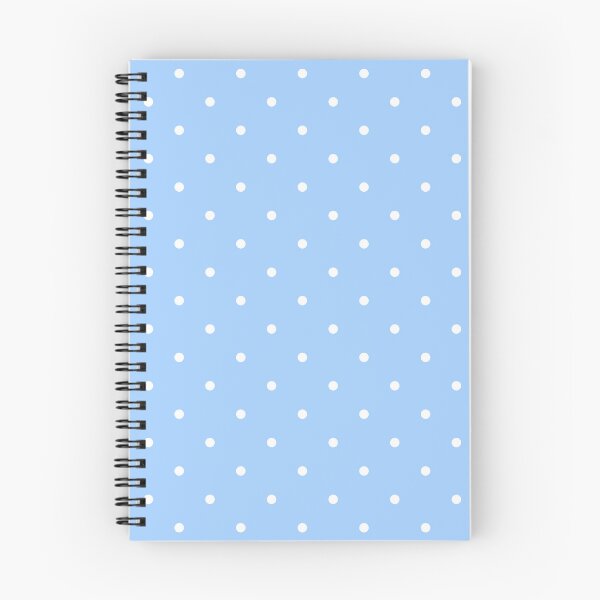 Artikelvorschau, Klassisches babyblaues und weißes Tupfenmuster – minimalistischer Retro-Stil entworfen und verkauft von DaisyHouse.