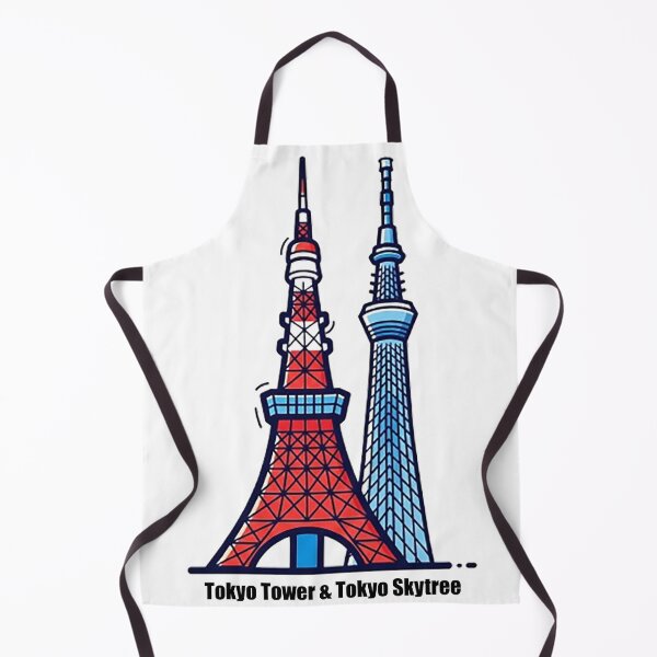 Item preview, Tokyo Tower & Tokyo Skytree designed and sold by likbatonboot.