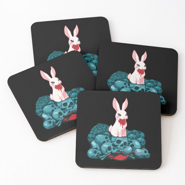 Item preview, Copy of Killer Rabid Rabbit with large evil teeth designed and sold by mirrorimages.
