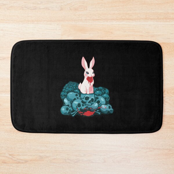 Item preview, Copy of Killer Rabid Rabbit with large evil teeth designed and sold by mirrorimages.