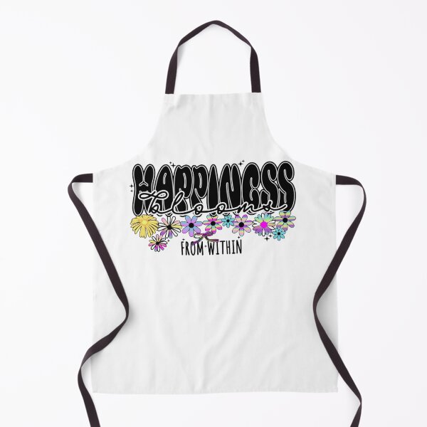 Item preview, Happiness Blooms From Within Flowers Inspirational Text designed and sold by DivineHaven.
