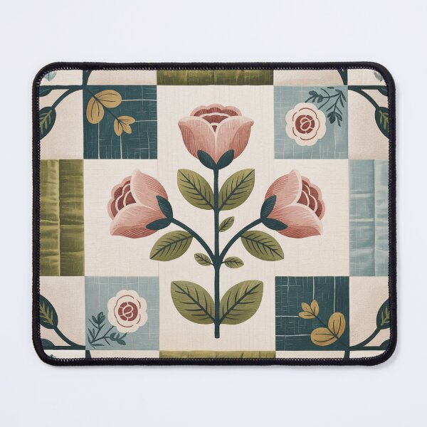 Item preview, Floral Seamless Pattern, Vintage Quilt Style Seamless Pattern designed and sold by ORA_ORA.