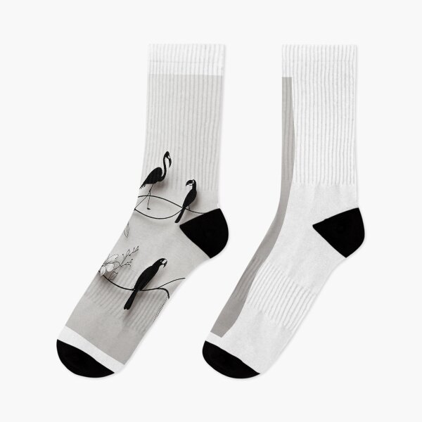 Item preview, Minimalist Exotic Birds Line Art Design designed and sold by Max Store.