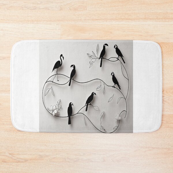 Item preview, Minimalist Exotic Birds Line Art Design designed and sold by Max Store.