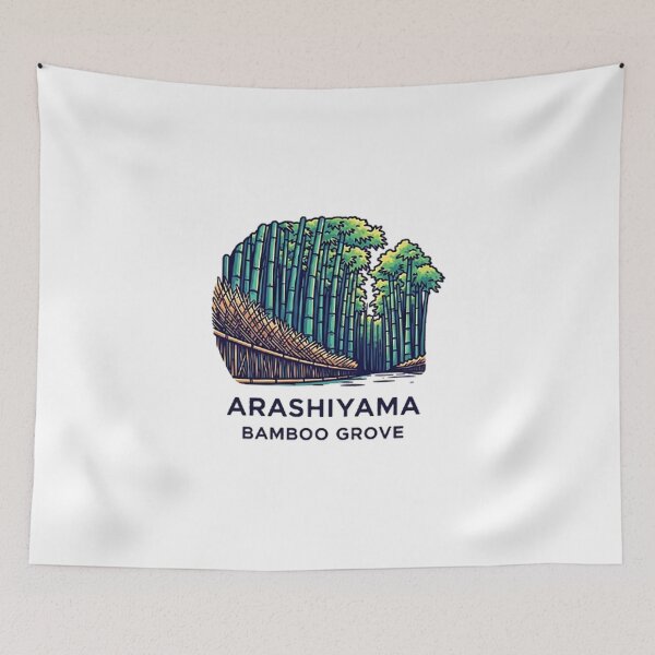 Item preview, Arashiyama Bamboo Grove designed and sold by likbatonboot.