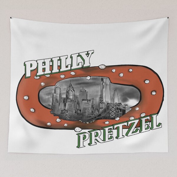 Item preview, PHILLY PRETZEL SKYLINE designed and sold by ViciousArts.