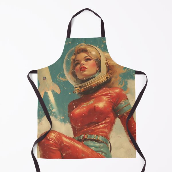 Item preview, Space Girl Pin Up designed and sold by Offset Vinyl Film.