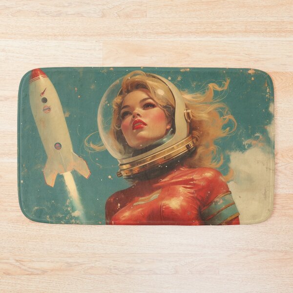 Item preview, Space Girl Pin Up designed and sold by Offset Vinyl Film.
