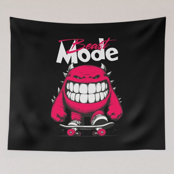 Item preview, Pet Skateboard Monster – Beast Mode designed and sold by AtuqStudio.