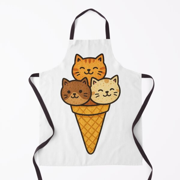 Item preview, Triple Scoop Ice Cream Cats designed and sold by Lacritsa .