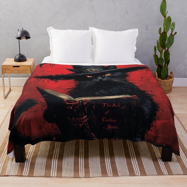 Item preview, Black Cat Sorcerer Art designed and sold by TheDarkWardrobe.
