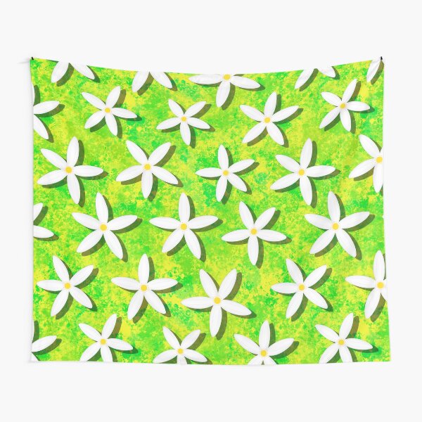 Vista previa del artículo con la obra «Flores de limón - Verde y amarillo», diseñado y vendido por Don-A-Hue.