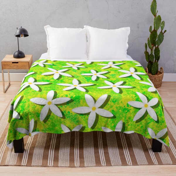 Item preview, Lemon Flowers - Green and Yellow designed and sold by Don-A-Hue.