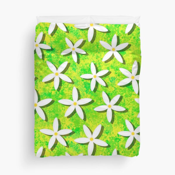 Vista previa del artículo con la obra «Flores de limón - Verde y amarillo», diseñado y vendido por Don-A-Hue.
