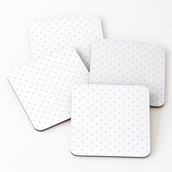 Item preview, Classic Baby Blue and White Polka Dot Pattern – Retro Minimalist Style designed and sold by DaisyHouse.