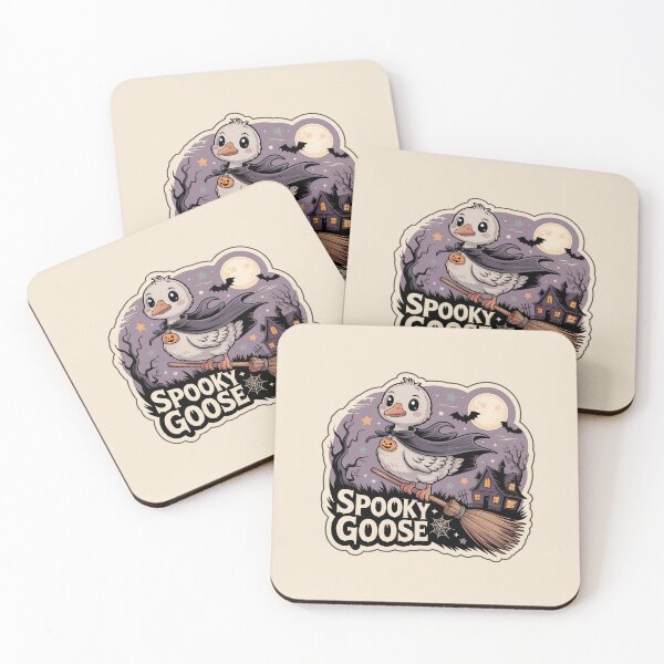 Item preview, Spooky Goose Retro Halloween Sticker designed and sold by Nuist25.