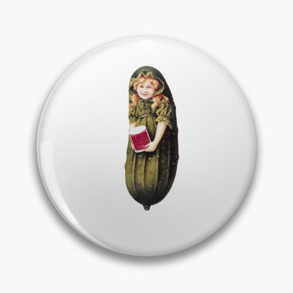 Item preview, Vintage Ad Pickle Girl designed and sold by LCMerchEmporium.