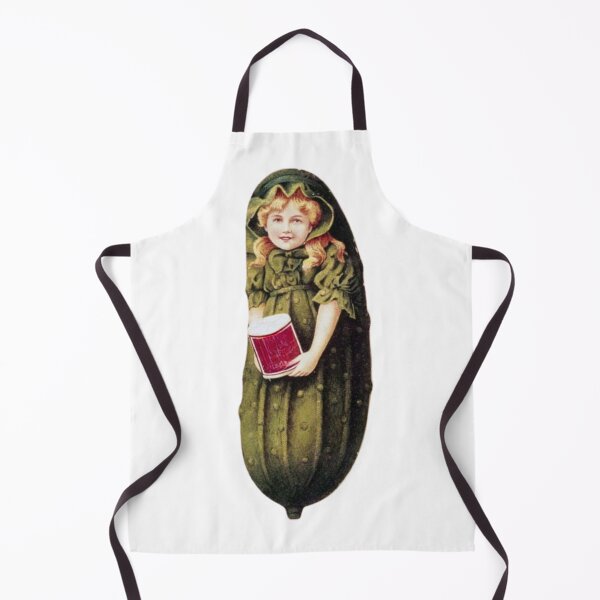 Item preview, Vintage Ad Pickle Girl designed and sold by LCMerchEmporium.