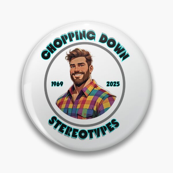 Item preview, Chopping Down Stereotypes since 1969 to 2025 designed and sold by THMKagutsuchi.